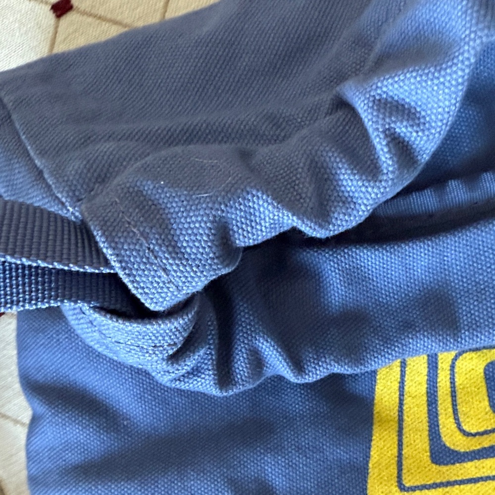Blue Drawstring Backpack - Picture 3 of 5